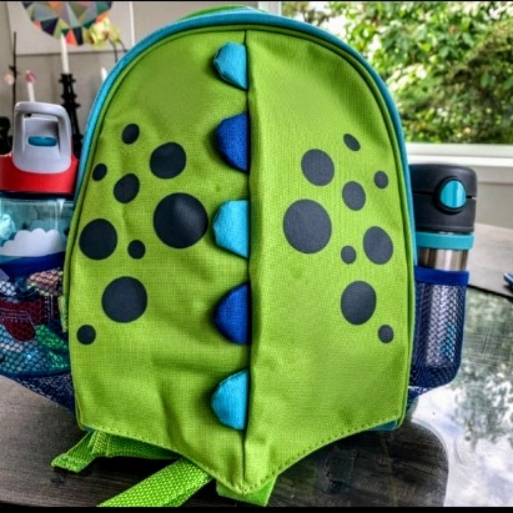 Preschoolers  Backpack, Green Dinosaur Fun!
